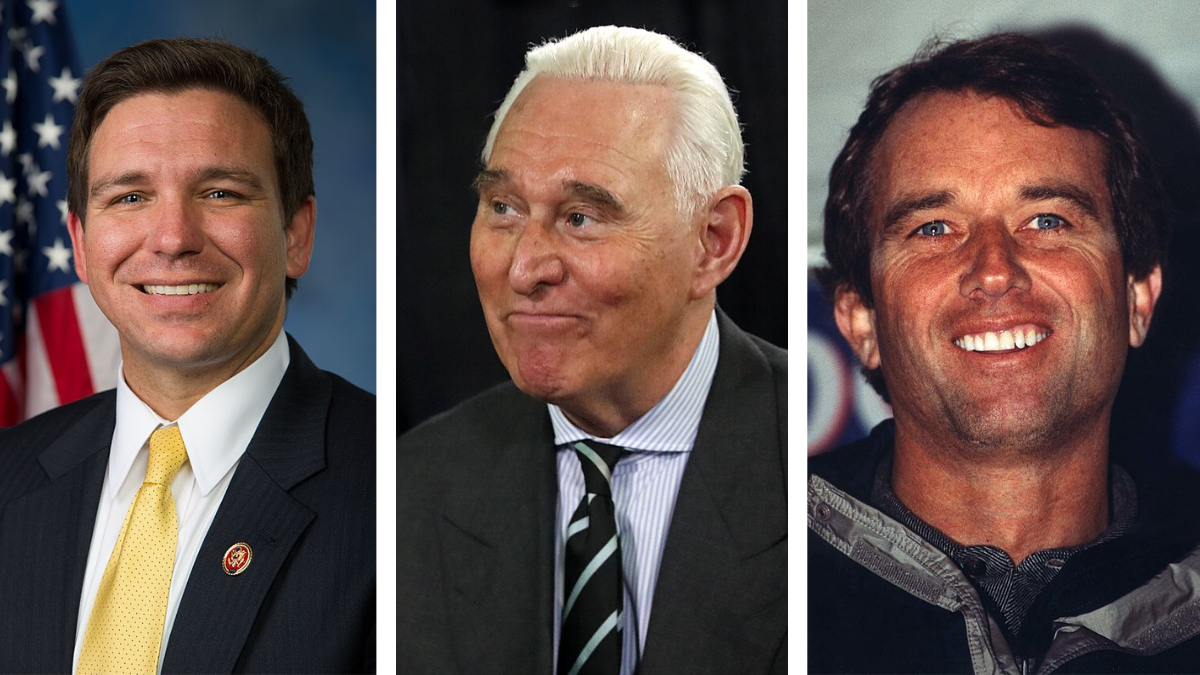 Ron DeSantis and Roger Stone Endorse Robert F. Kennedy Jr. for Key Administration Role