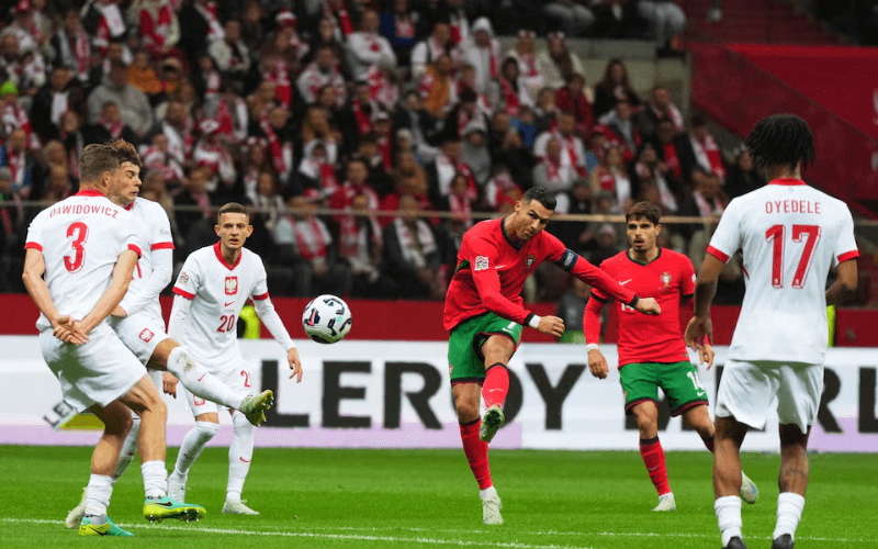 Ronaldo on target as Portugal maintain perfect Nations League start