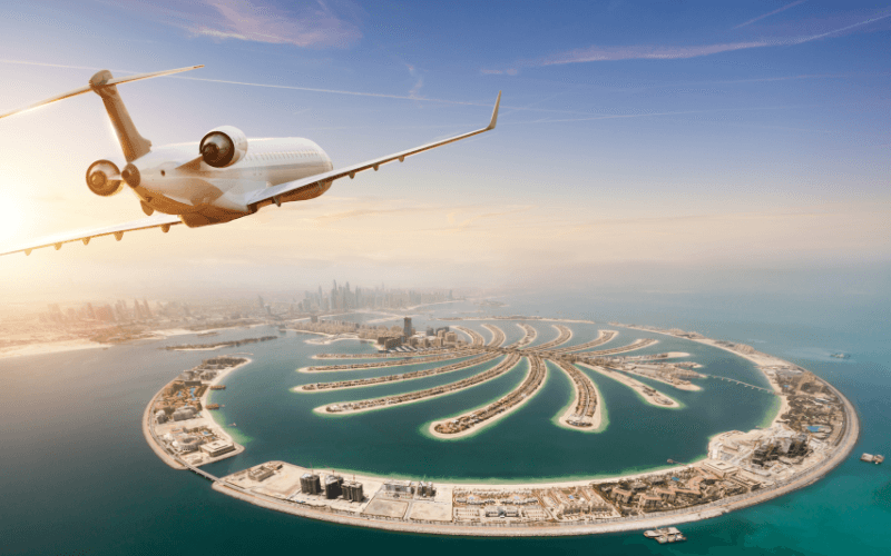 In future UAE travel, private jets and air taxis will be part of the mix